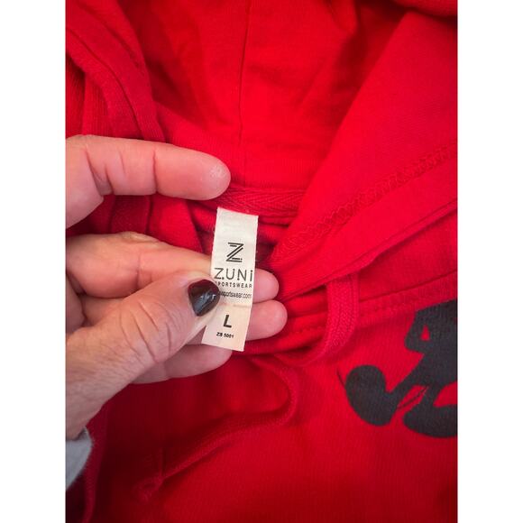 Disney Zuni red hoodie L - Picture 3 of 6